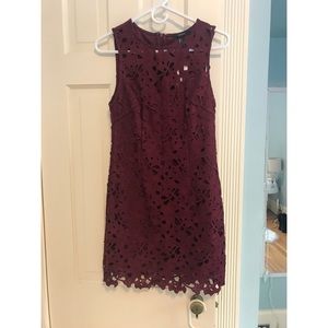 Beautiful dress, lace.  Perfect condition with tag